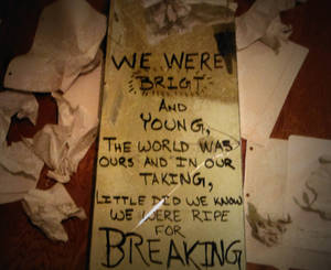 We were meant for Breaking