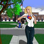 Kara in the Smallville High