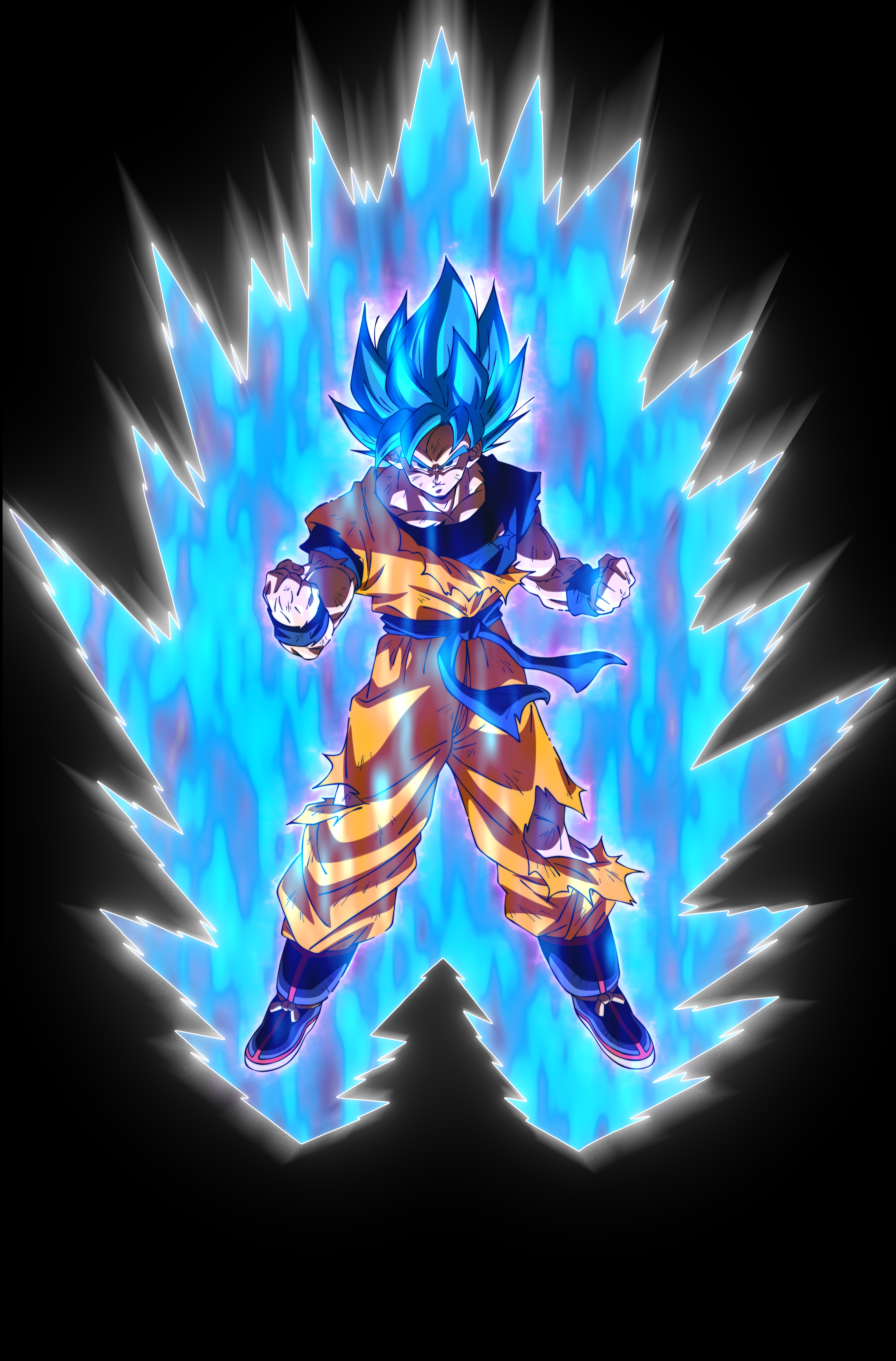 Gogeta ssj Blue swl + Aura test by Ahmedalaa9611 on DeviantArt