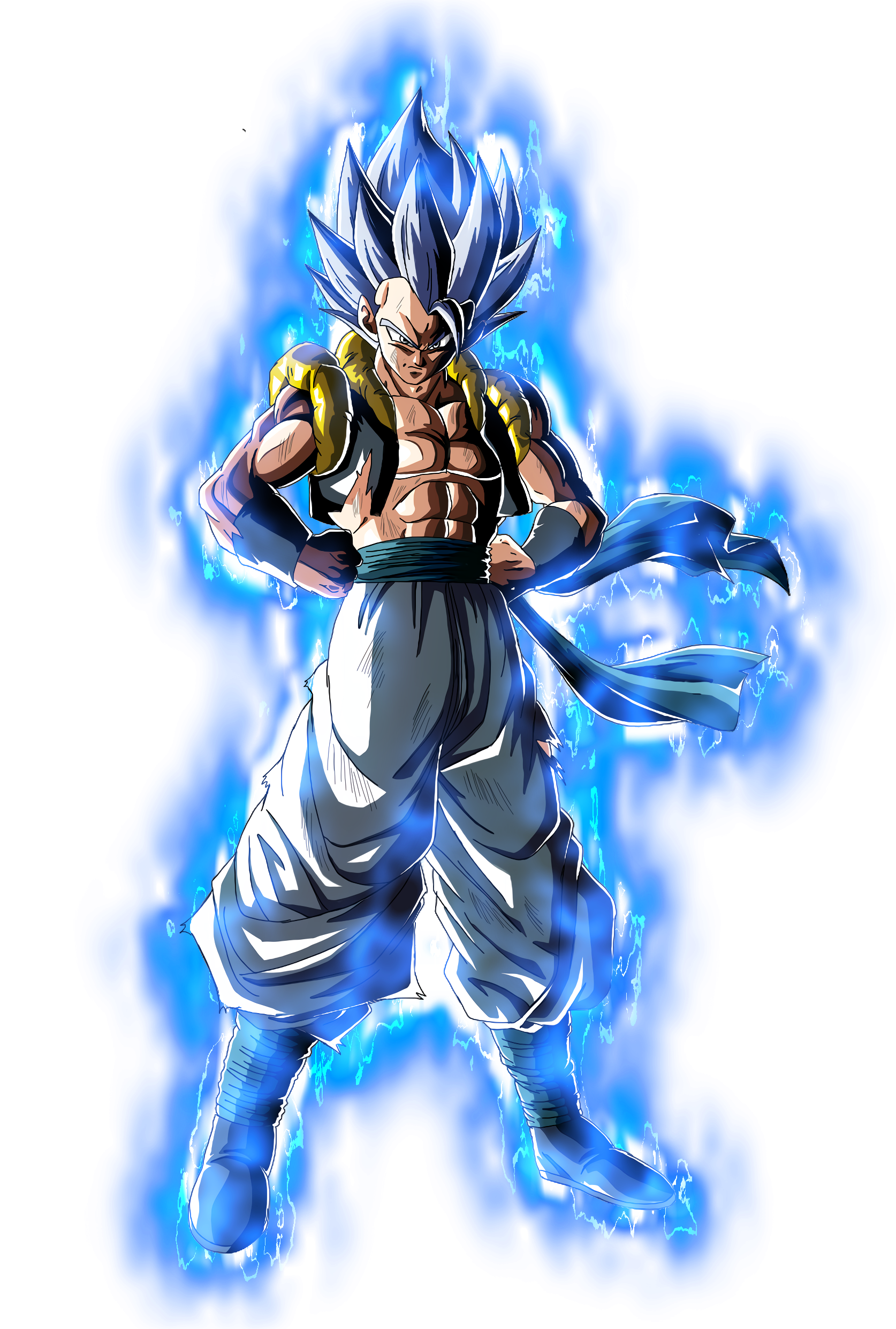 Gogeta Blue by iAbokai on Newgrounds