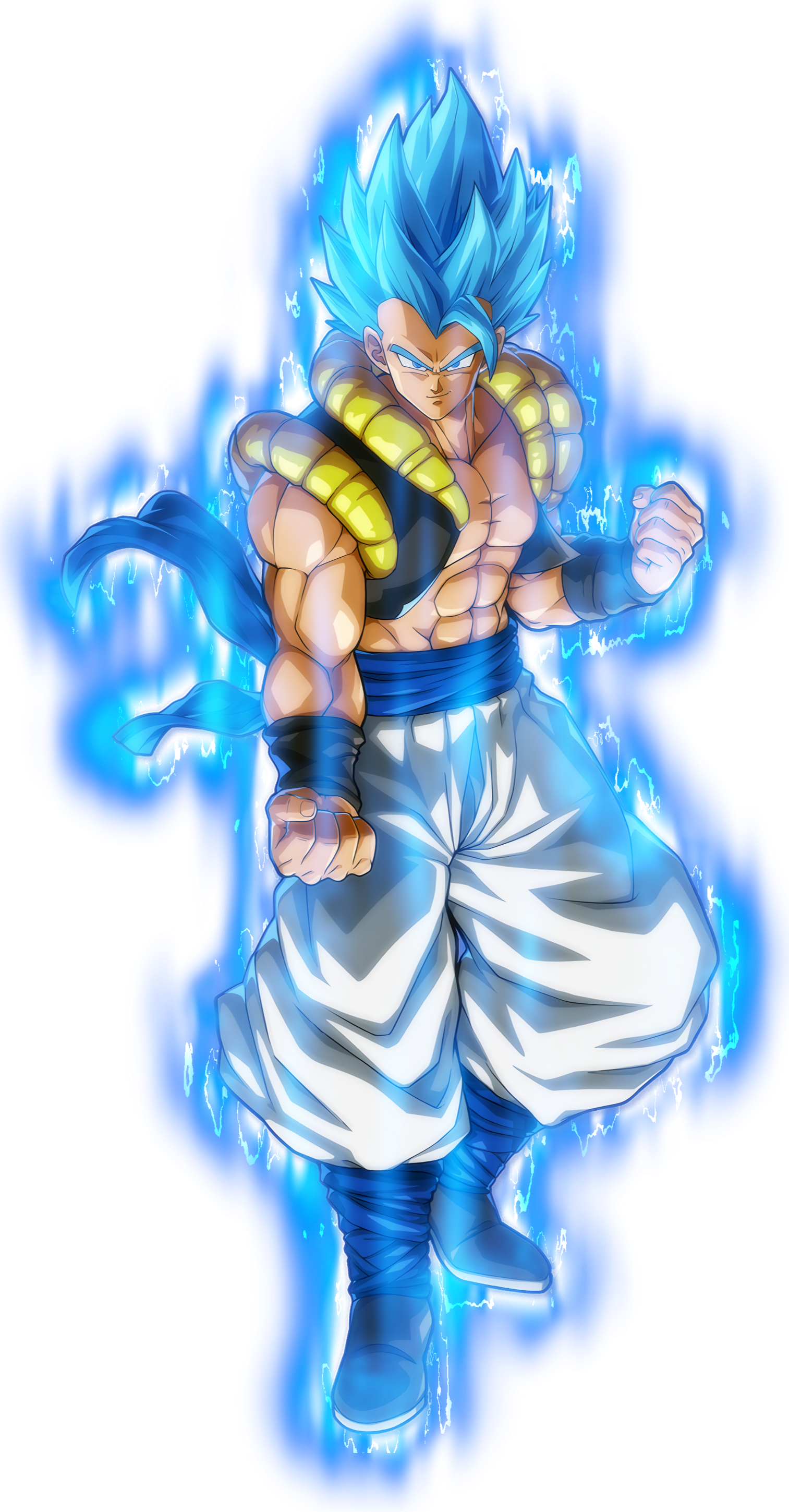 Wallpaper: GOGETA 2018 SSJ BLUE by rizkyrobiansyah on DeviantArt