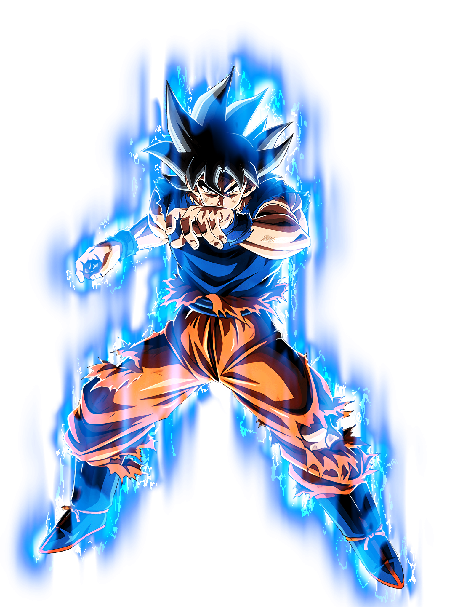 Ultra Instinct Goku Sign W Aura By Blackflim On Deviantart