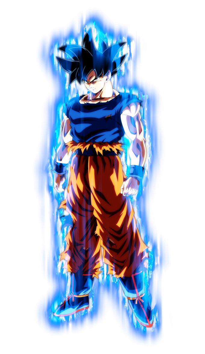 Ultra Instinct Goku -Sign- w/ Aura by BlackFlim on DeviantArt