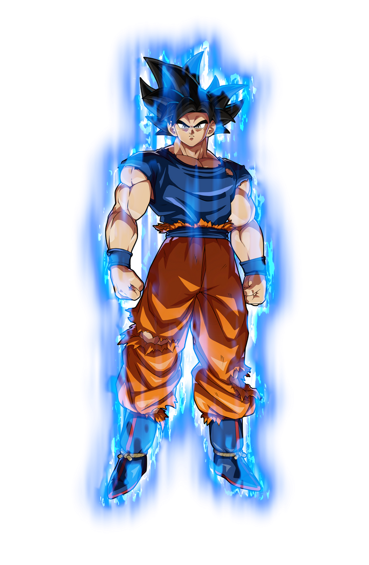 Goku Gui UI Sign Goku FIghterz Portrait w/ Aura by blackflim on DeviantArt