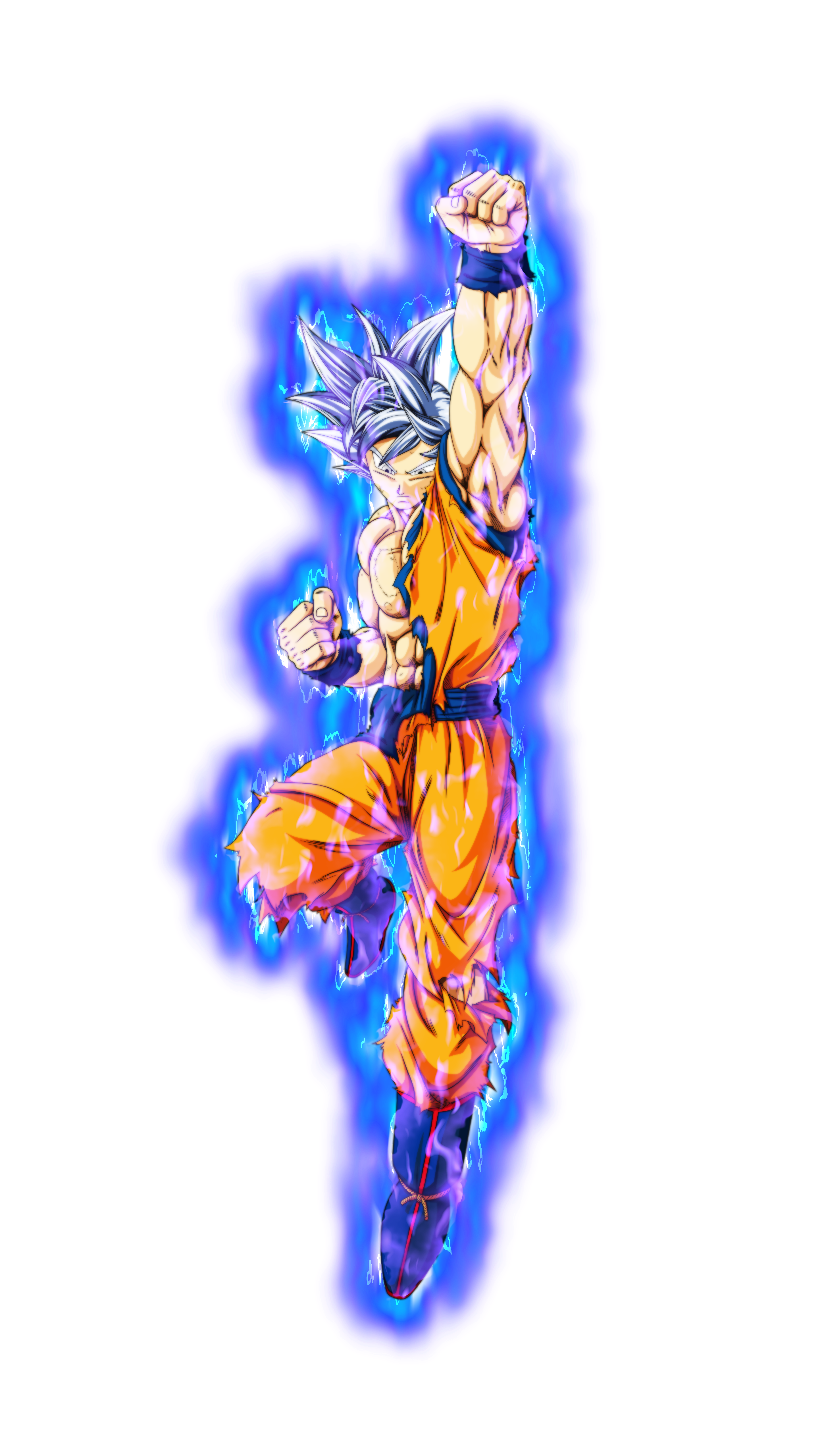 Super Saiyan God SS Goku w/ aura by DokkanDeity on DeviantArt