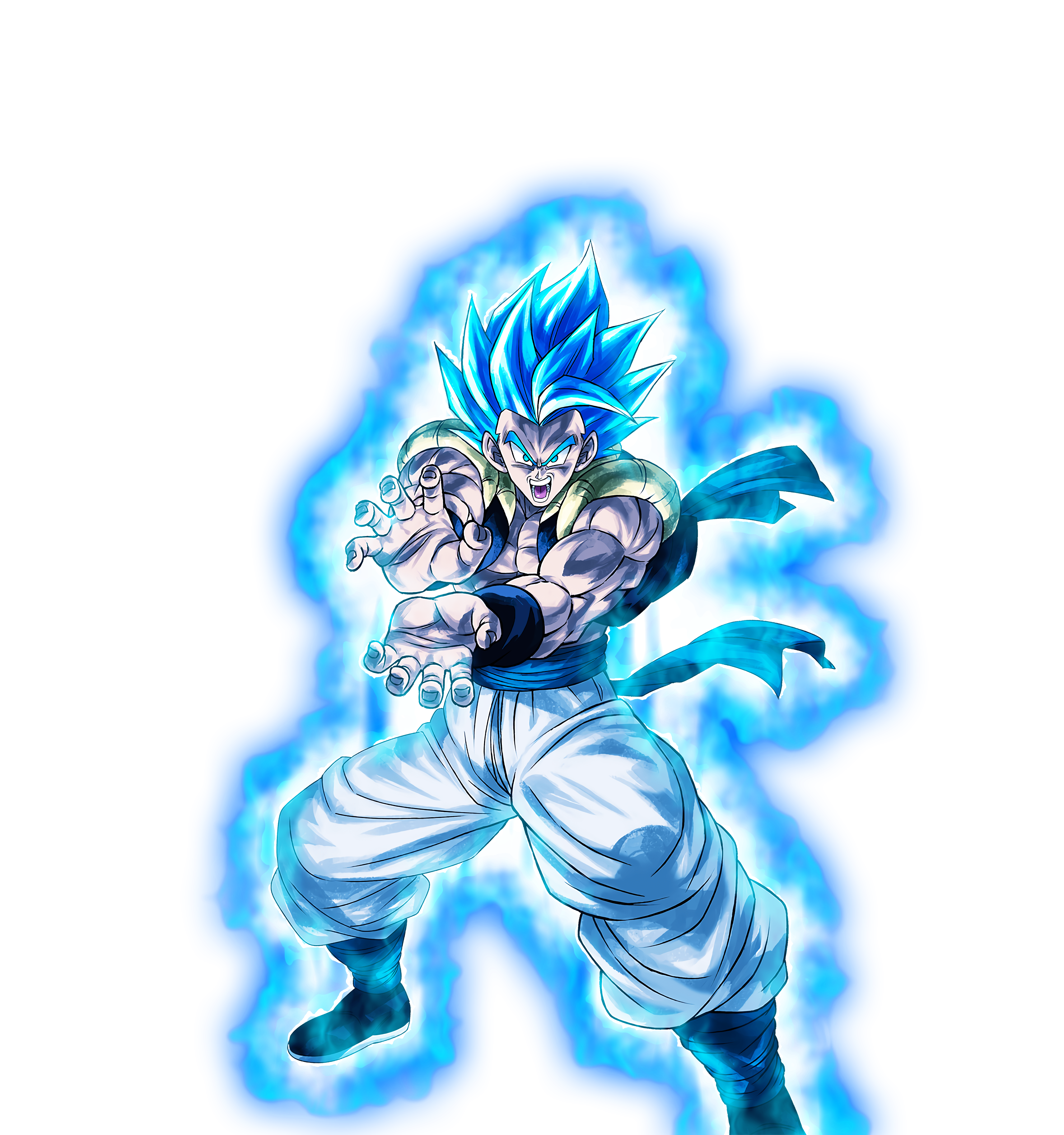 Gogeta Super Saiyan Blue (DBL) by ZenoSamaDB on DeviantArt