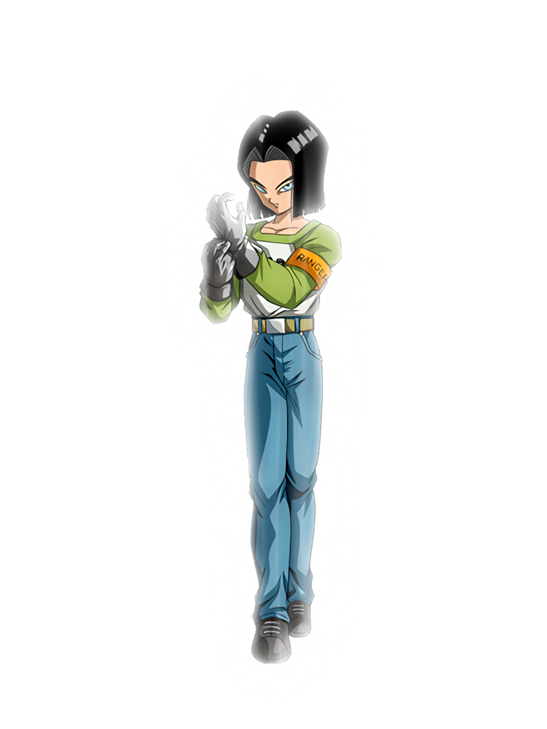 Android 17 w/ Aura by BlackFlim on DeviantArt