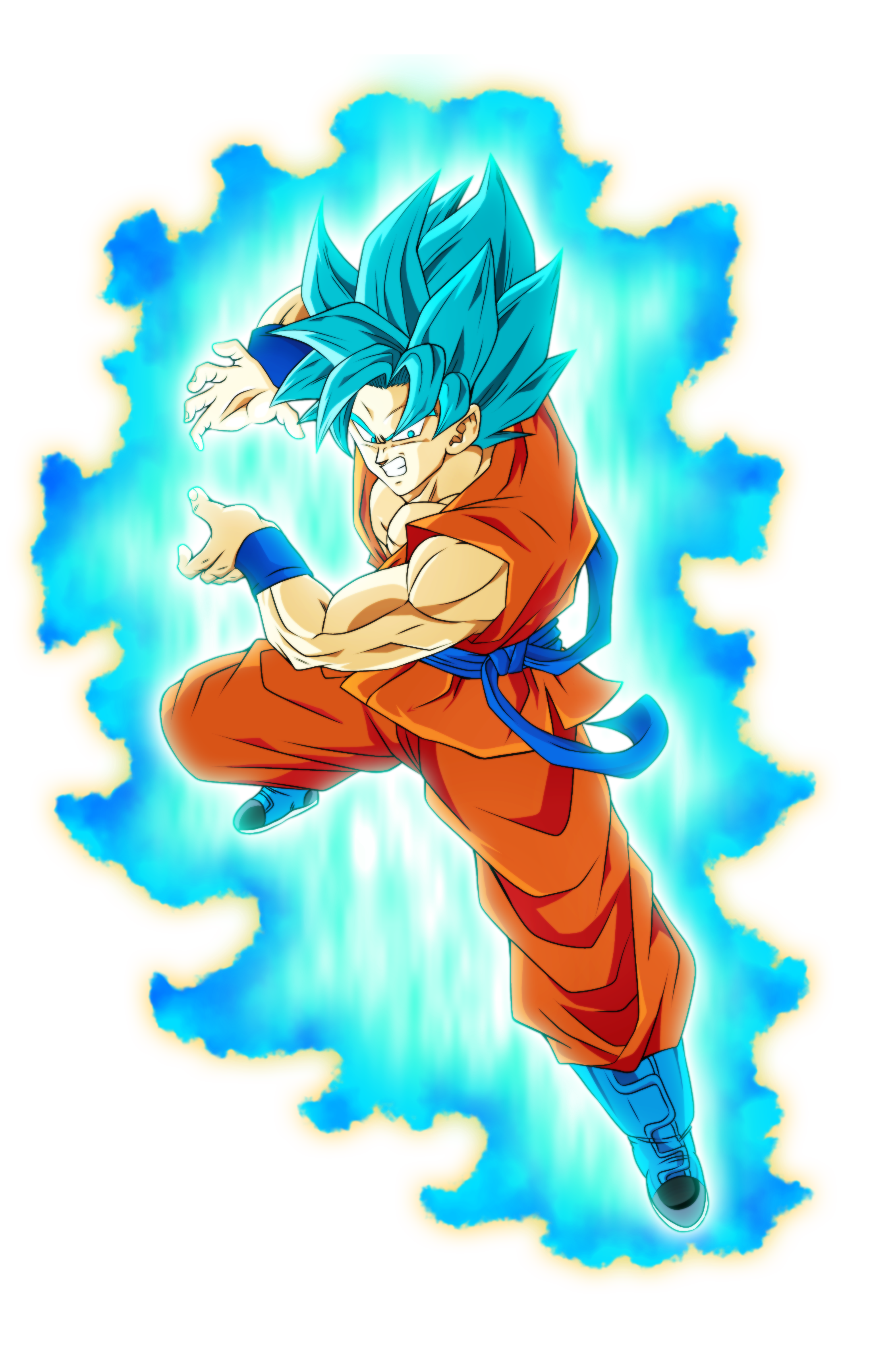 Goku: Super Saiyajin Blue by CELL-MAN on DeviantArt