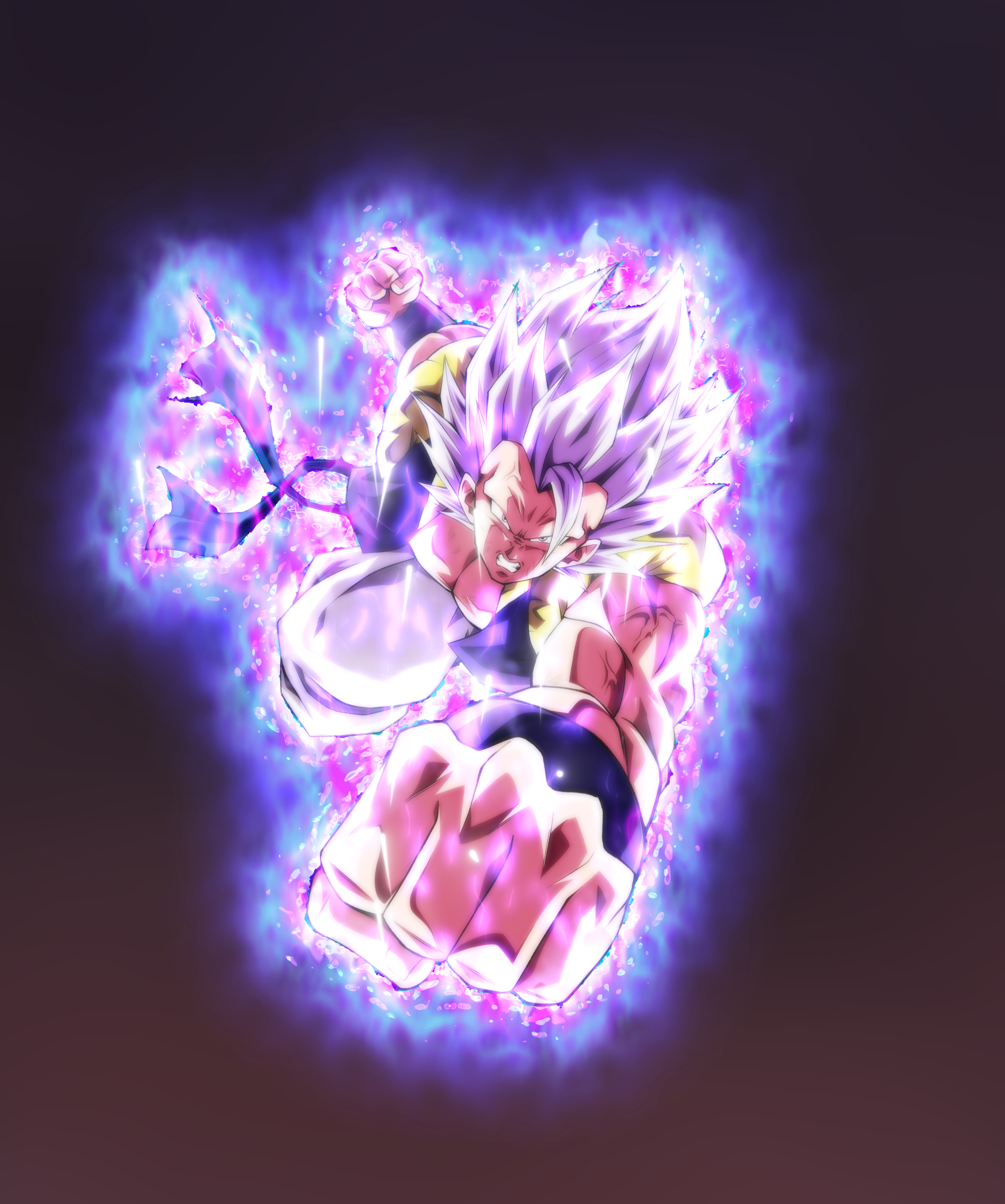 Limit Breaker Super Saiyan 4 Gogeta w/ Aura BG by BlackFlim on DeviantArt