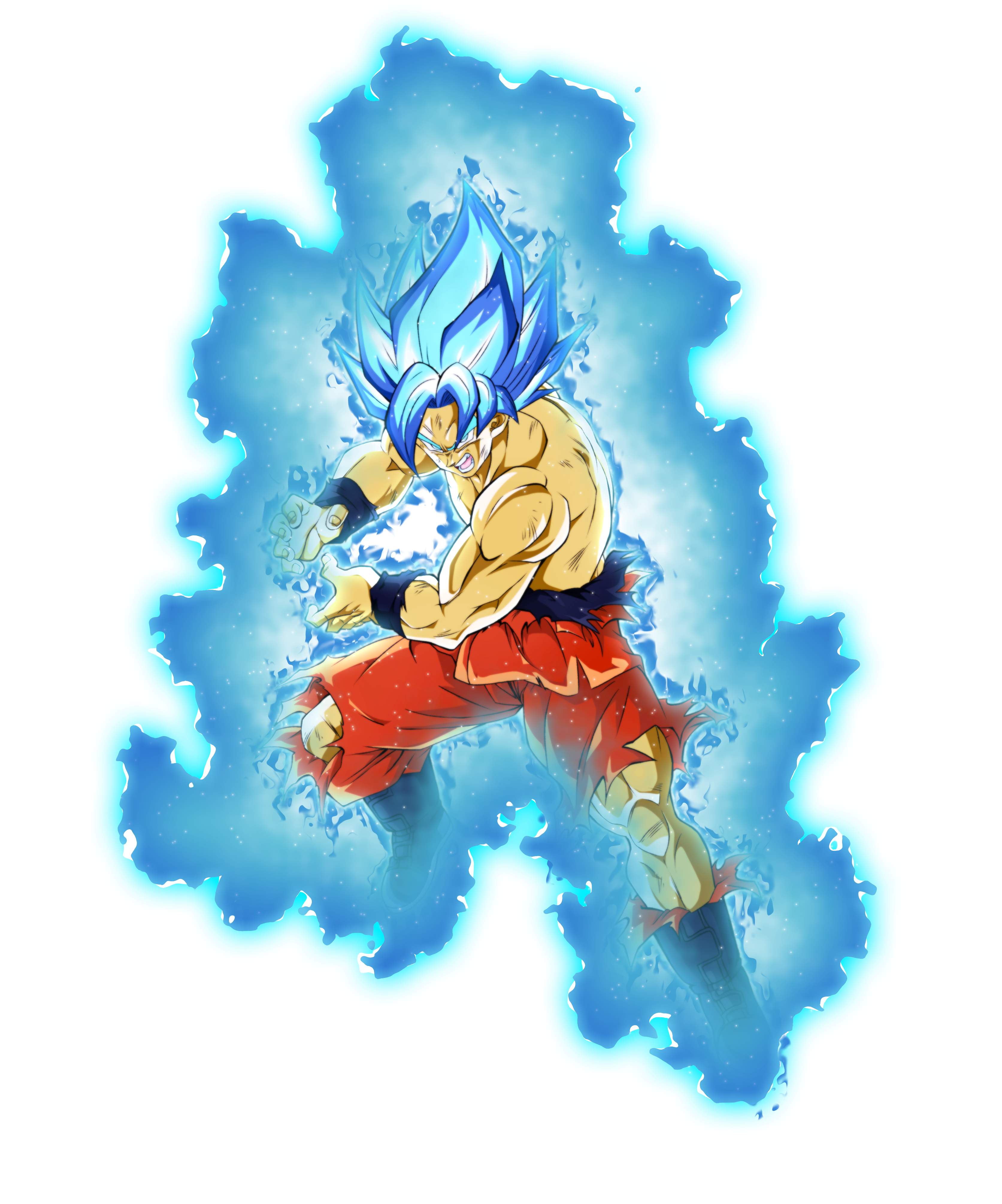 ULSW - GOKU USSJB (UNIVERSAL SUPER SAIYAN BLUE) by BlackVinas on DeviantArt