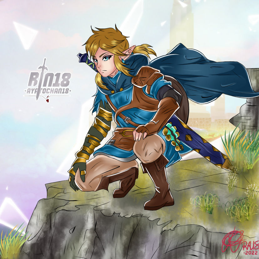 Zelda TOTK - ''Link, Link!~ Where are you?!'' by LindezaBlue on DeviantArt