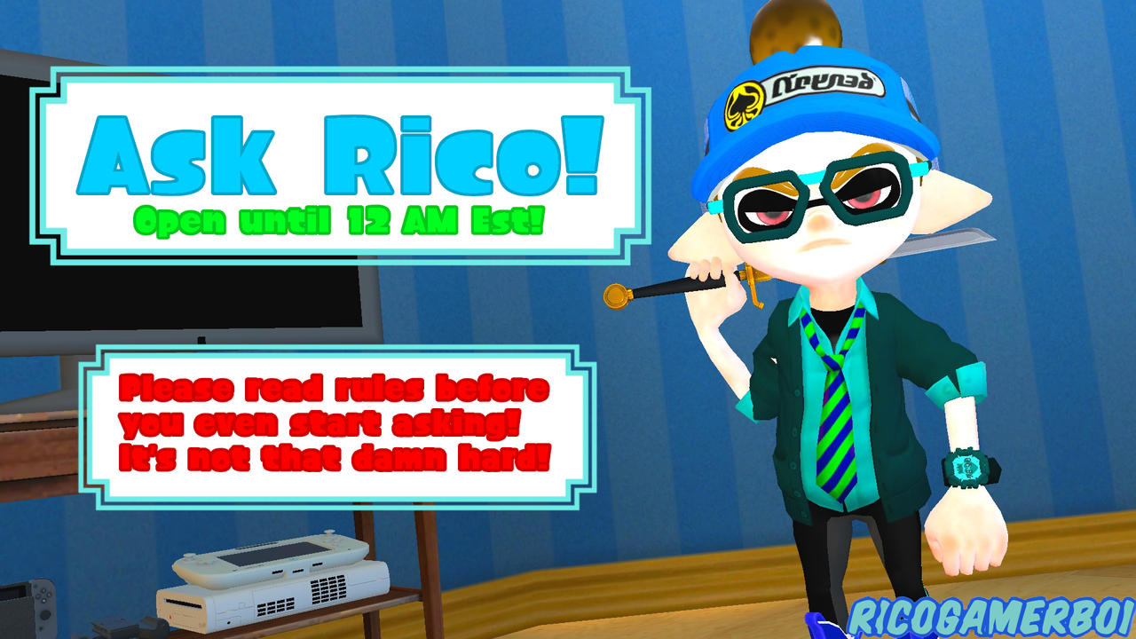 Ask Rico #508 by RicoGamerBoi on DeviantArt