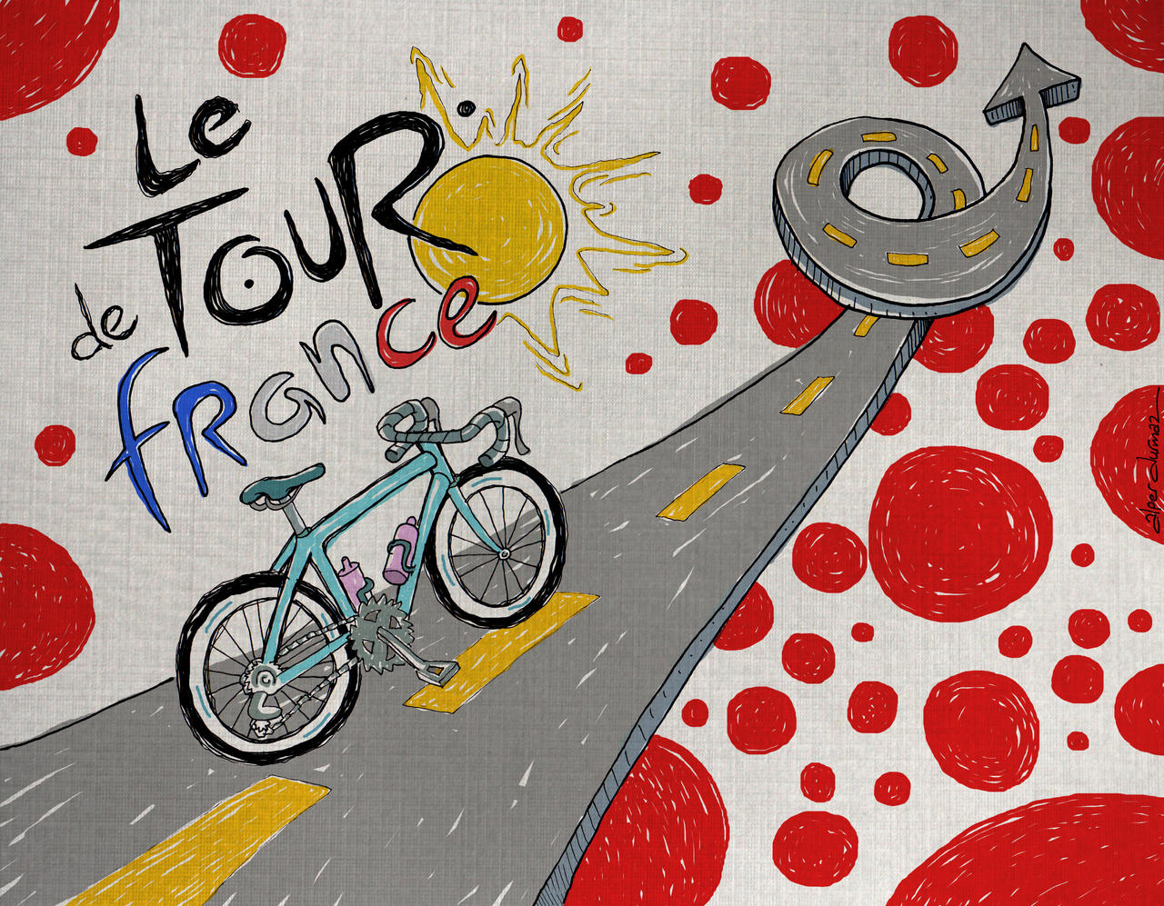 Le Tour De France 2015 Climbe