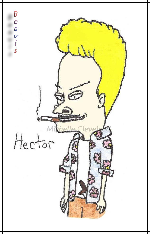 Beavis painting by Safetypinmich on DeviantArt