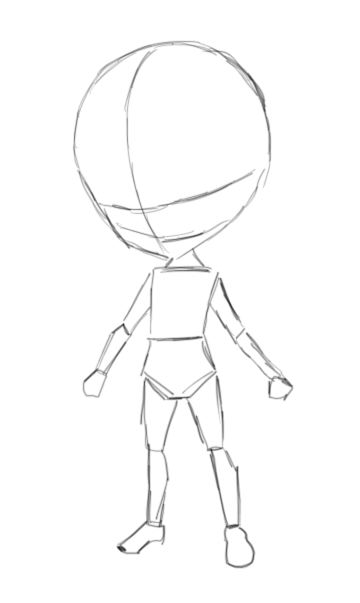 chibi template by mackdoodle99 on deviantart boy chibi templates