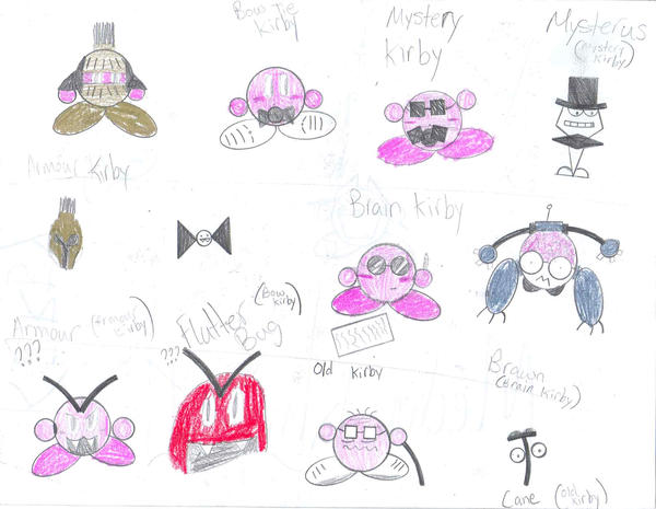 Kirby things 1