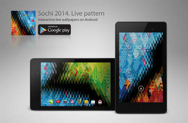 Sochi 2014. Live pattern. Android Live Wallpaper