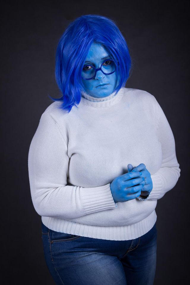 Sadness cosplay from Inside Out by MissSleeper on DeviantArt