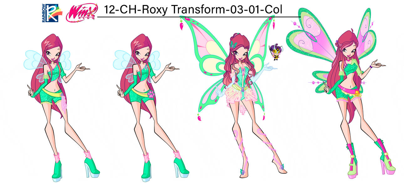 Variations Of Roxy Roxy's forms PART 1 by Aukusuke on DeviantArt