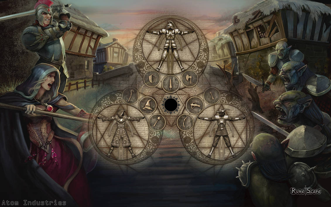 Triangle Runescape Fighting Runescape Combat Triangle in Lumbridge Battle by OO87adam on DeviantArt