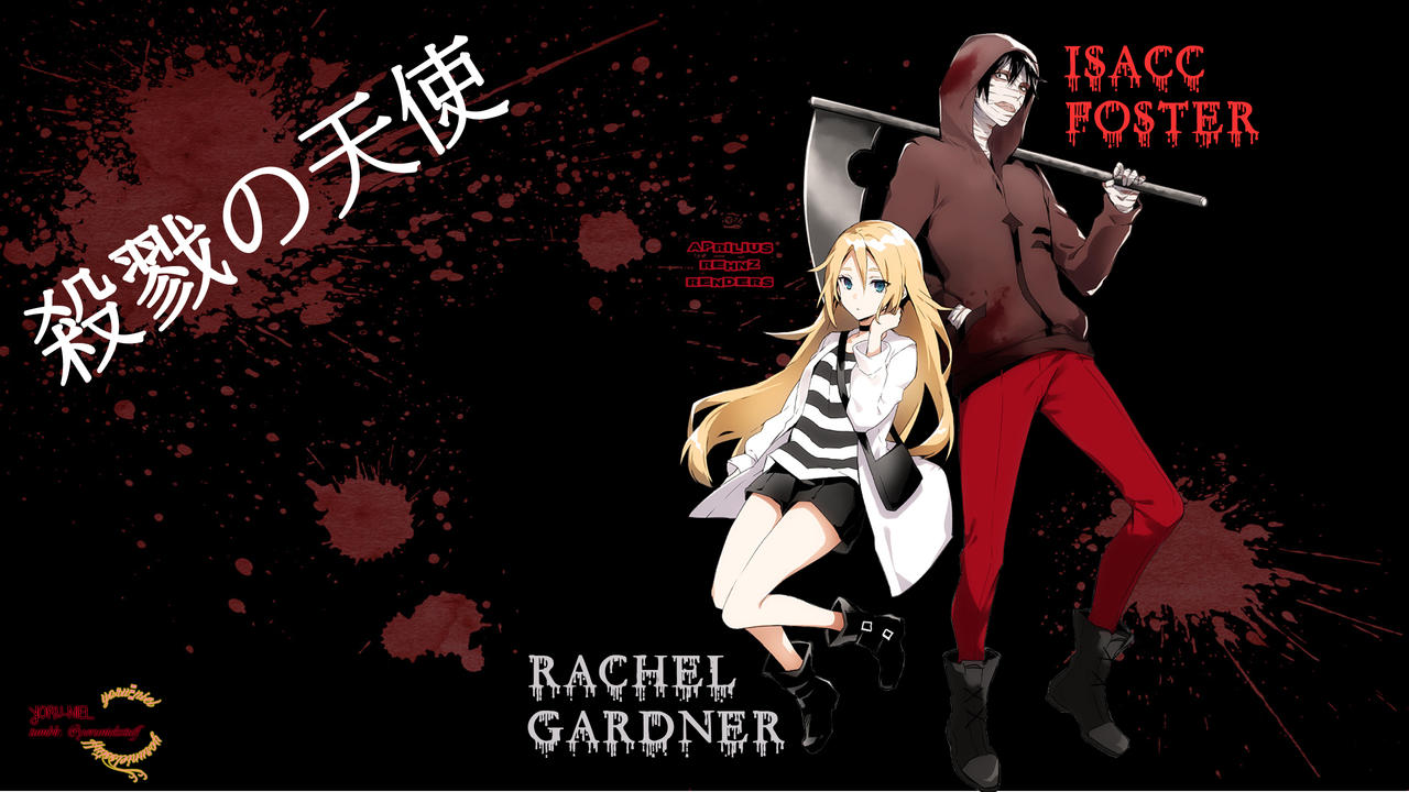 Satsuriku No Tenshi Angels Of Death Anime, angels-of-death, anime-girl,  anime, HD wallpaper