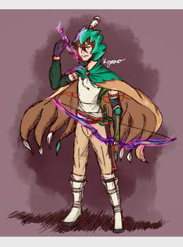 Shawn Decidueye Gijinka Request