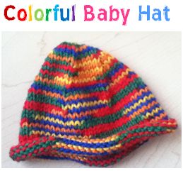 Colorful Baby Hat