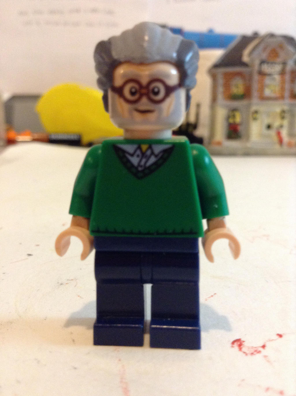 Lego custom Marvel's creator Stan Lee