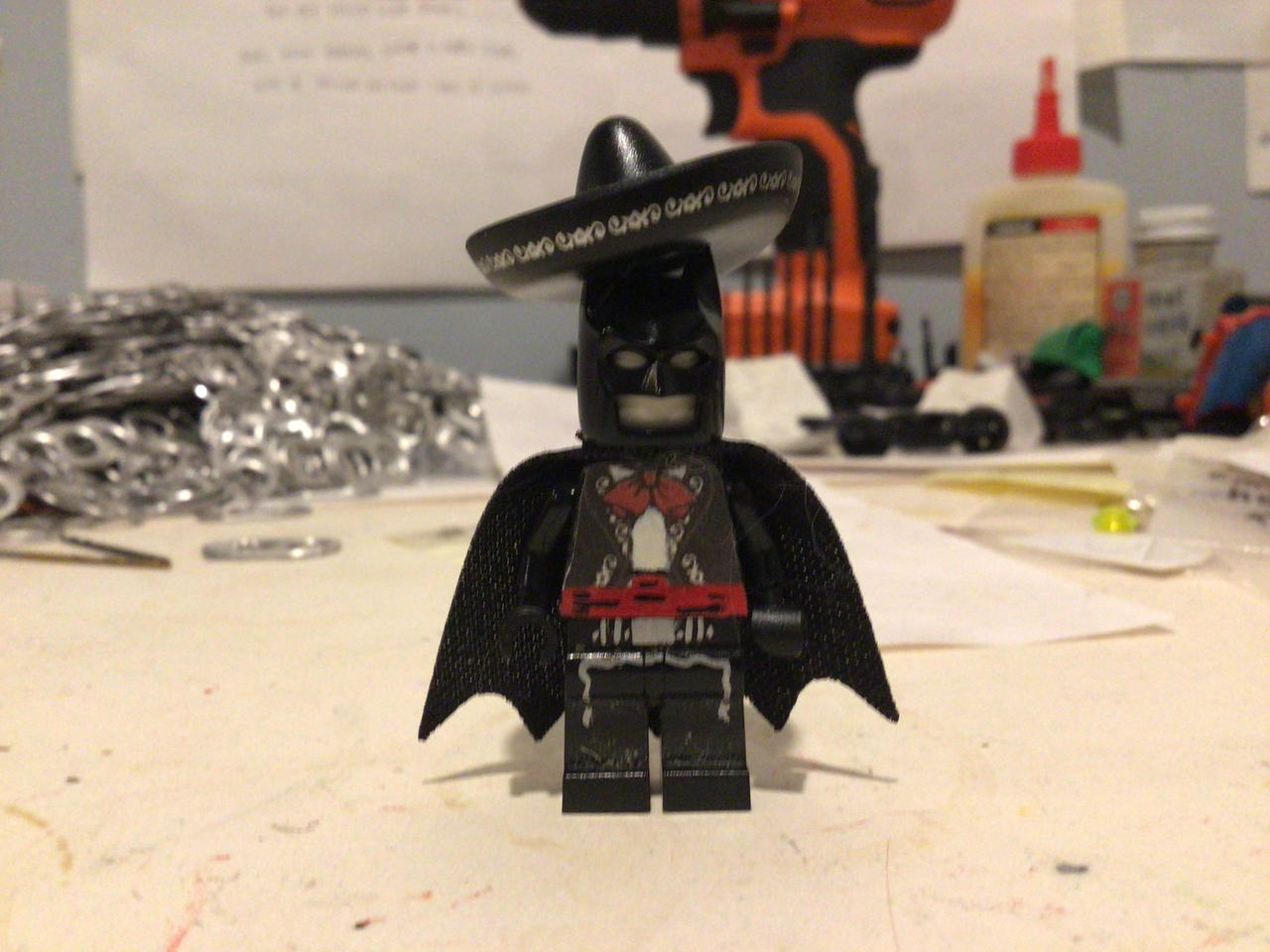 Lego custom Batman movie Mariachi bat-suit by ATB1996 on DeviantArt