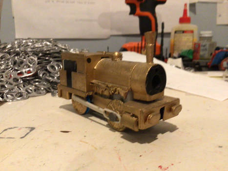 TOMY/Trackmaster custom The Golden engine