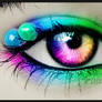 Rainbow eye