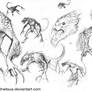 Creature Design: Sketches pg 4