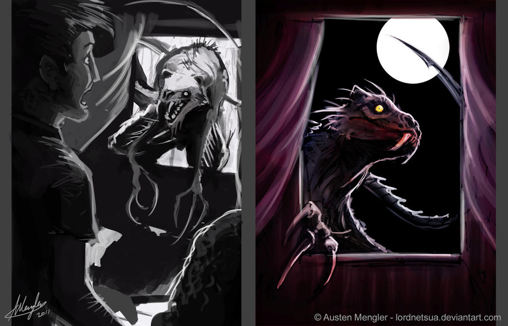 Creature Design: Rough layouts by AustenMengler on DeviantArt