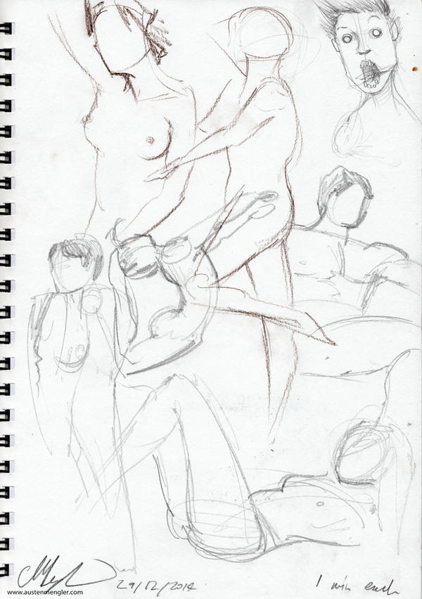 Gesture drawings - 43