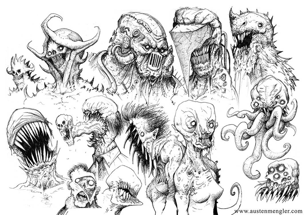 MONSTERS 02 by AustenMengler on DeviantArt