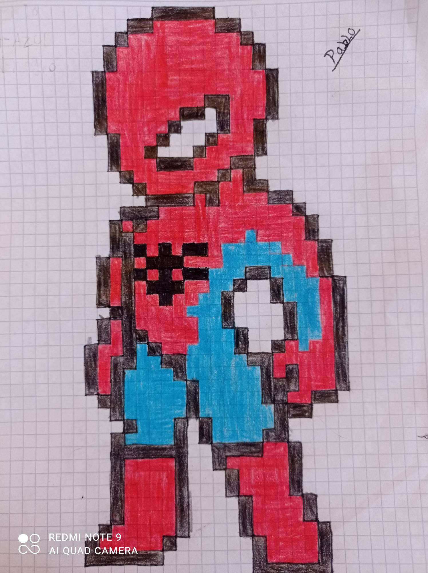 Spider-Man pixel art by PablonskyR804 on DeviantArt