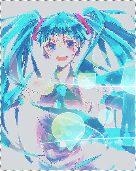 Hatsune Miku. By Kao