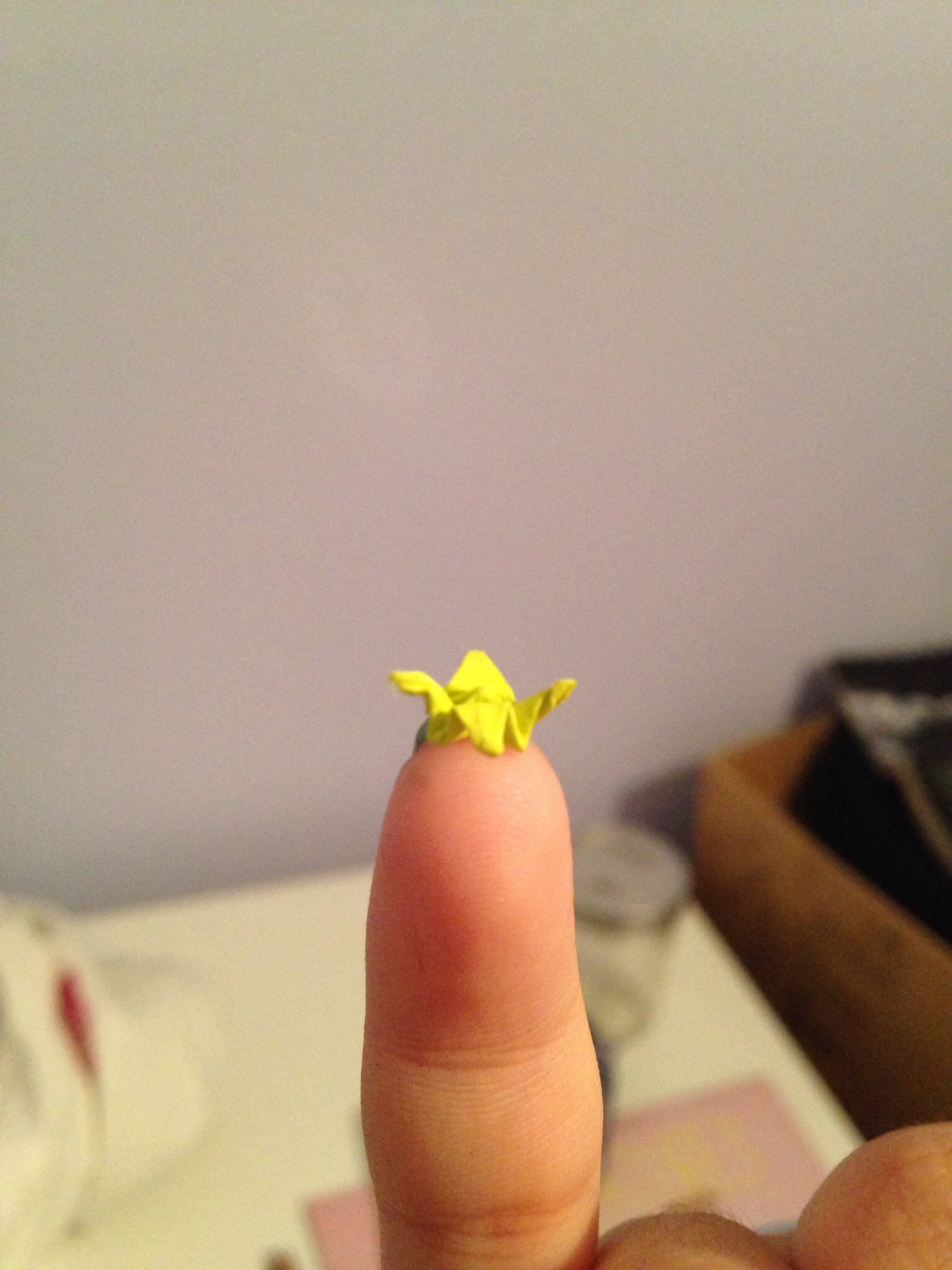 its a tiny crane!!!!!!