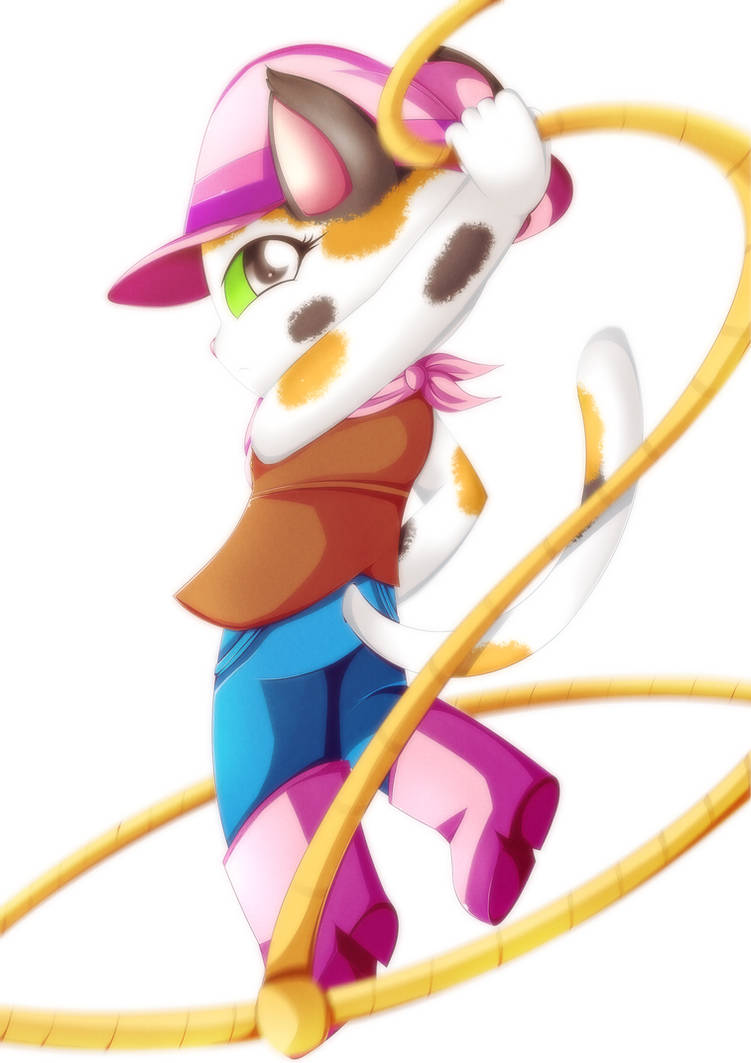 Rodeo Cat by Rubynite on DeviantArt