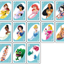 Disney Princess Uno Blue