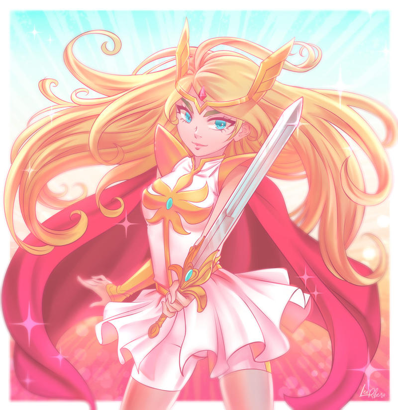 She Ra Human She-ra by LeoFoxArt on DeviantArt