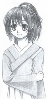 Sketch Art Trade - Miyuki4117 - Chizuru Yukimura