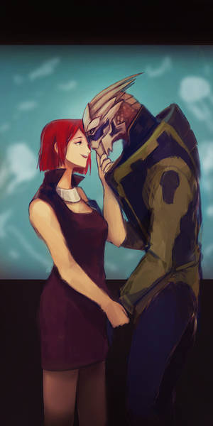 Aww... Garrus, you are so cute