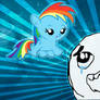 Baby Rainbow Dash Wallpaper