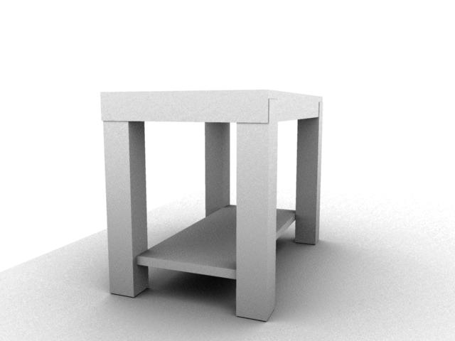 3d Table Render