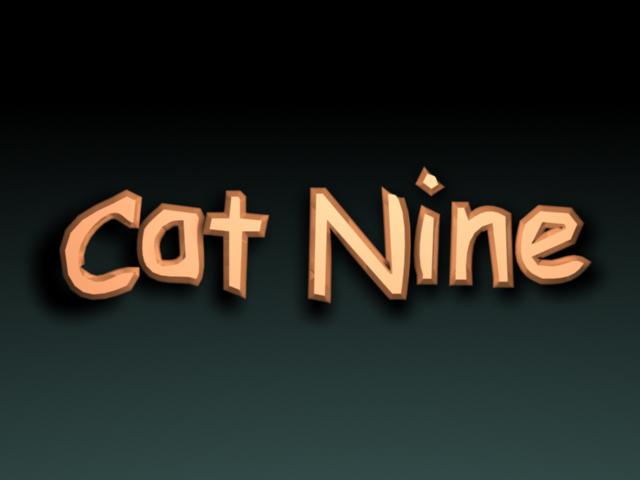 Cat Nine 3d logo