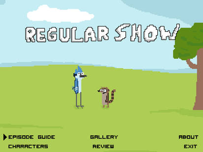 Regular Show Title Page