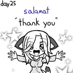 day 25 - salamat (thank you)