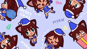 Myan Christmas 2023 Wallpaper