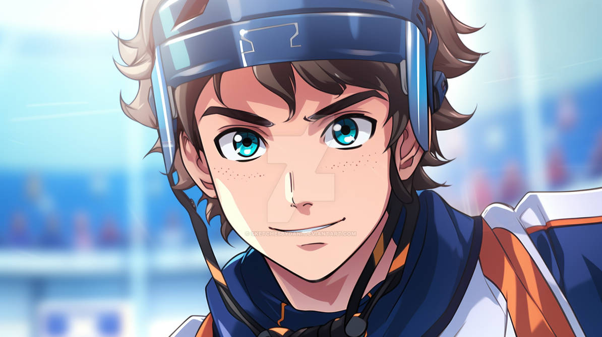 Anime Hocky Player by SketchesbyDani on DeviantArt